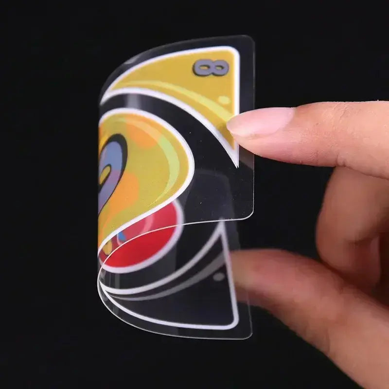 Waterproof clear card-game detail 2