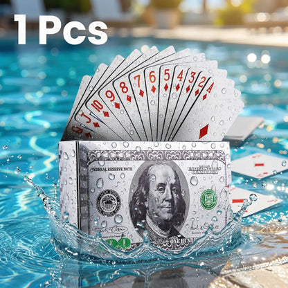 Waterproof Clear Color Card Game – Pool & Travel Deck
