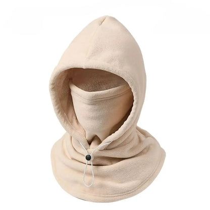 One-Piece Fleece Warm Mask Hat