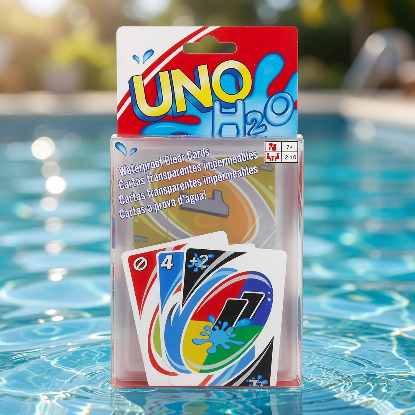 Waterproof clear card-game detail 3