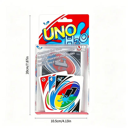 Waterproof Clear Color Card Game – Pool & Travel Deck